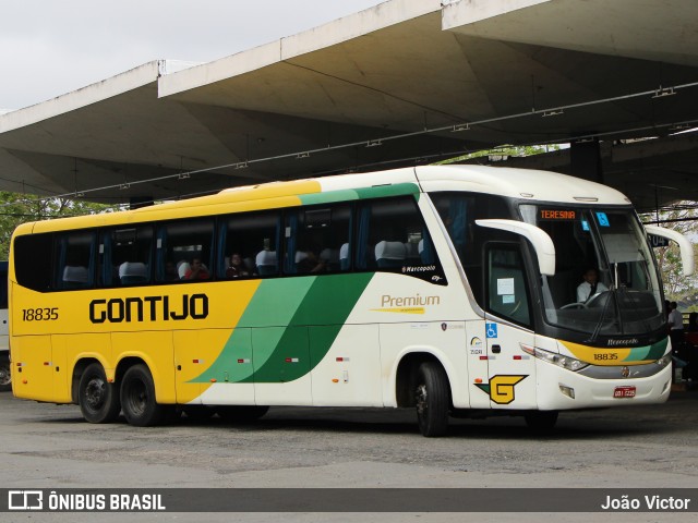 Empresa Gontijo de Transportes 18835 na cidade de Teresina, Piauí, Brasil, por João Victor. ID da foto: 10581607.