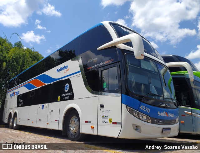 VUSC - Viação União Santa Cruz 4270 na cidade de Curitiba, Paraná, Brasil, por Andrey  Soares Vassão. Número da foto: #10578973.