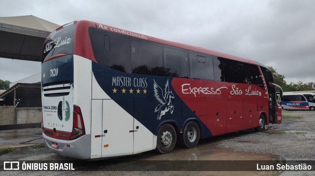 Expresso São Luiz 7820 na cidade de Brasília, Distrito Federal, Brasil, por Luan Sebastião. Número da foto: #10580701.