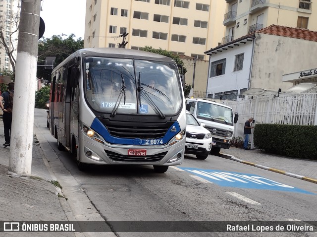 Transcooper > Norte Buss 2 6074 na cidade de São Paulo, São Paulo, Brasil, por Rafael Lopes de Oliveira. Número da foto: #10580292.