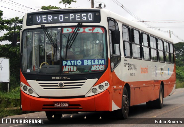 Eurobus BR-87004 na cidade de Belém, Pará, Brasil, por Fabio Soares. ID da foto: 10582391.