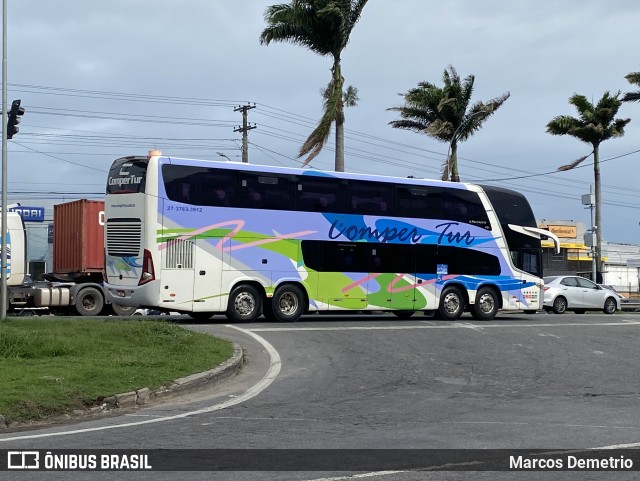ComperTur Transportes Turísticos 12240 na cidade de Serra, Espírito Santo, Brasil, por Marcos Demetrio. Número da foto: #10582396.