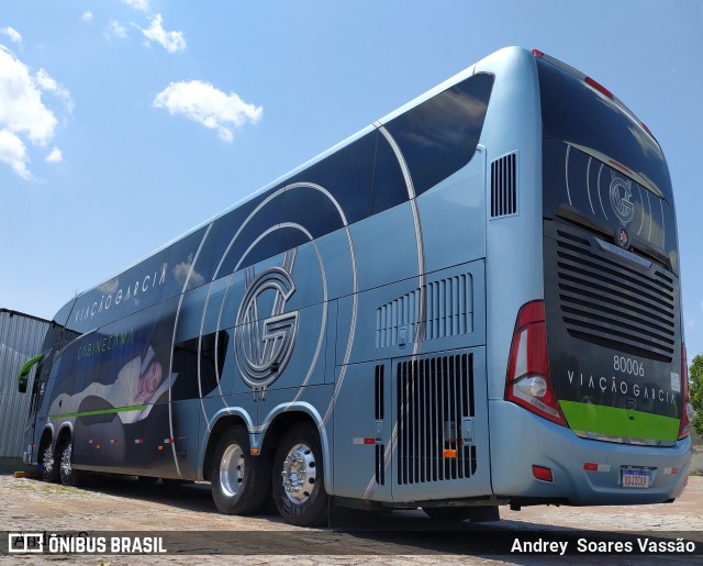 Viação Garcia 80006 na cidade de Curitiba, Paraná, Brasil, por Andrey  Soares Vassão. Número da foto: #10582256.