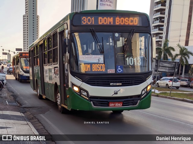 Viação Paraense Cuiabá Transportes 1013 na cidade de Cuiabá, Mato Grosso, Brasil, por Daniel Henrique. ID da foto: 10583618.