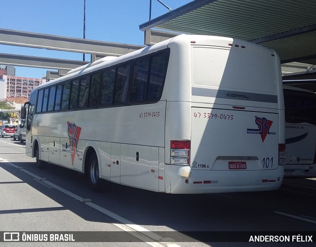 SR Transporte e Turismo 101 na cidade de Florianópolis, Santa Catarina, Brasil, por ANDERSON FÉLIX. Número da foto: #10583108.
