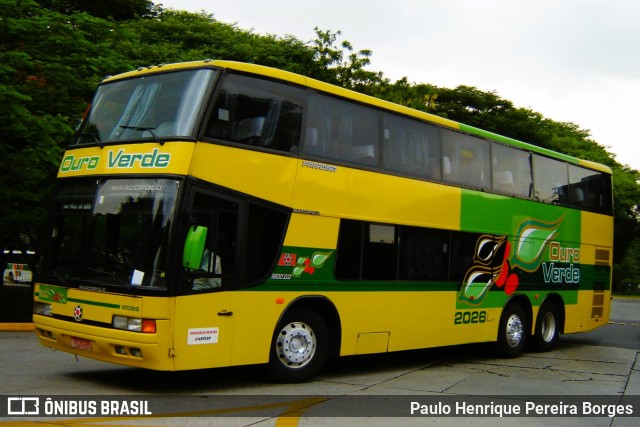 Auto Viação Ouro Verde 2026 na cidade de São Paulo, São Paulo, Brasil, por Paulo Henrique Pereira Borges. Número da foto: #10582612.