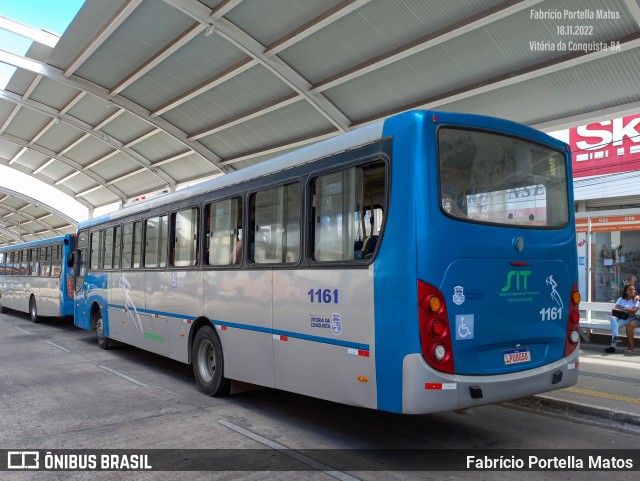 ATT - Atlântico Transportes e Turismo - Vitória da Conquista 1161 na cidade de Vitória da Conquista, Bahia, Brasil, por Fabrício Portella Matos. Número da foto: #10582826.