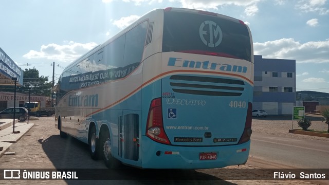 Emtram 4040 na cidade de Barra da Estiva, Bahia, Brasil, por Flávio  Santos. Número da foto: #10583111.
