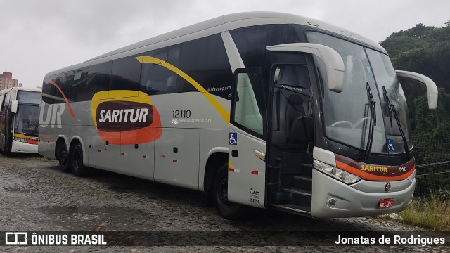 Saritur - Santa Rita Transporte Urbano e Rodoviário 12110 na cidade de Belo Horizonte, Minas Gerais, Brasil, por Jonatas de Rodrigues. Número da foto: #10582143.