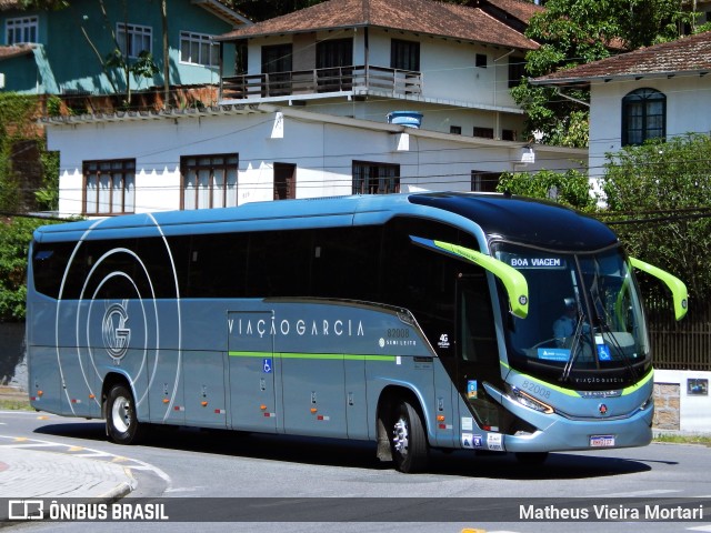 Viação Garcia 82008 na cidade de Joinville, Santa Catarina, Brasil, por Matheus Vieira Mortari. Número da foto: #10583546.