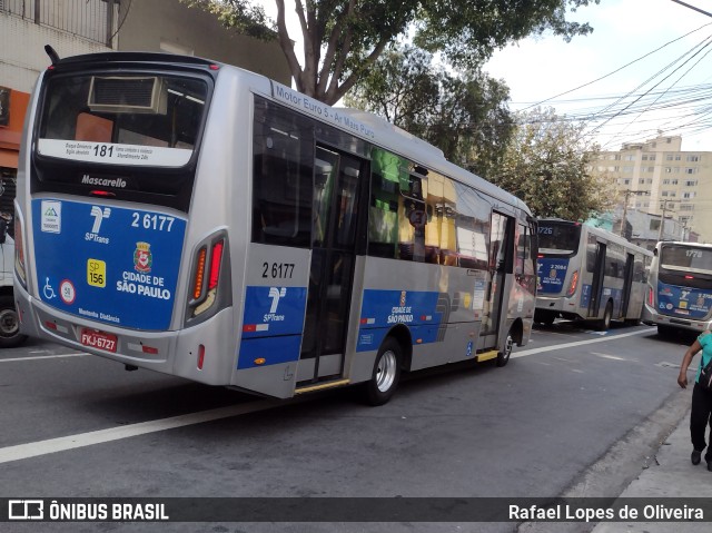 Transcooper > Norte Buss 2 6177 na cidade de São Paulo, São Paulo, Brasil, por Rafael Lopes de Oliveira. Número da foto: #10582738.