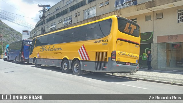 Lene Tur Transporte e Turismo 2090 na cidade de Petrópolis, Rio de Janeiro, Brasil, por Zé Ricardo Reis. Número da foto: #10583173.