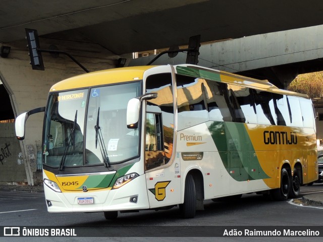 Empresa Gontijo de Transportes 15045 na cidade de Belo Horizonte, Minas Gerais, Brasil, por Adão Raimundo Marcelino. ID da foto: 10583061.