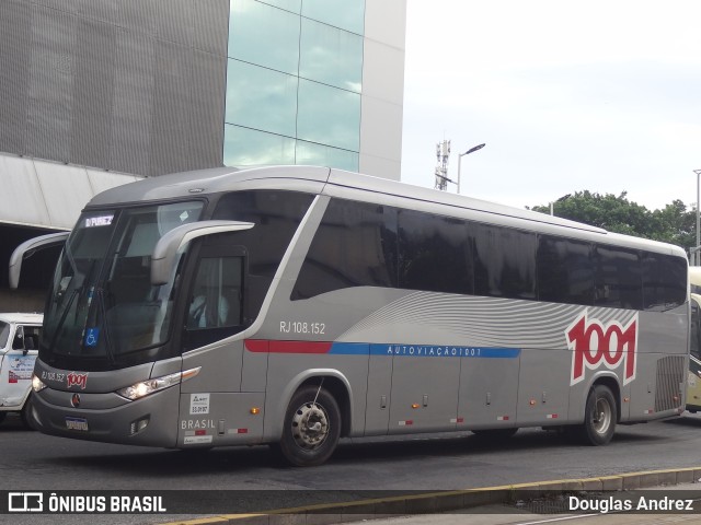 Auto Viação 1001 RJ 108.152 na cidade de Rio de Janeiro, Rio de Janeiro, Brasil, por Douglas Andrez. ID da foto: 10584612.