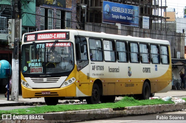 Viação Forte AF-87809 na cidade de Belém, Pará, Brasil, por Fabio Soares. Número da foto: #10582378.