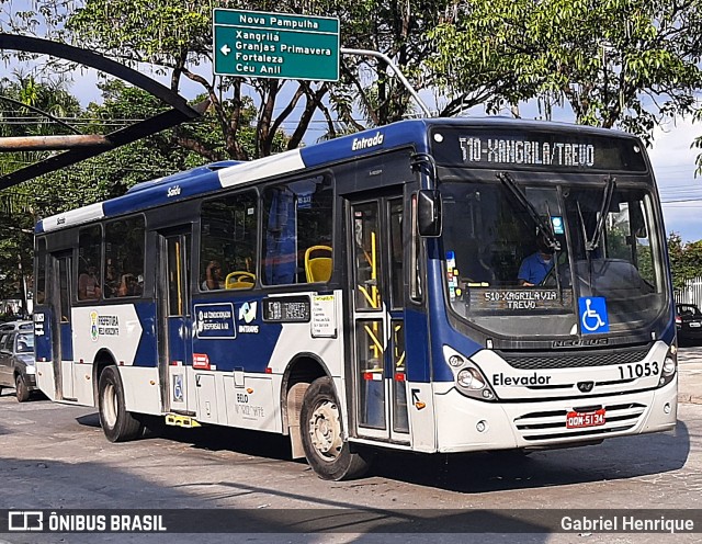 Pampulha Transportes > Plena Transportes 11053 na cidade de Contagem, Minas Gerais, Brasil, por Gabriel Henrique. ID da foto: 10584184.