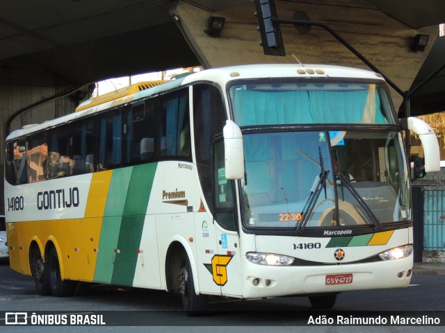 Empresa Gontijo de Transportes 14180 na cidade de Belo Horizonte, Minas Gerais, Brasil, por Adão Raimundo Marcelino. ID da foto: 10583198.