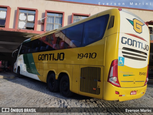 Empresa Gontijo de Transportes 19410 na cidade de Governador Valadares, Minas Gerais, Brasil, por Everson Marini. ID da foto: 10584569.