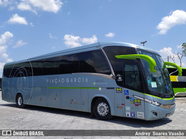Viação Garcia 82045 na cidade de Curitiba, Paraná, Brasil, por Andrey  Soares Vassão. Número da foto: #10582132.