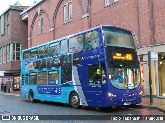 Arriva 1503 na cidade de York, North Yorkshire, Inglaterra, por Fábio Takahashi Tanniguchi. ID da foto: 10583968.