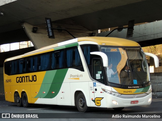 Empresa Gontijo de Transportes 19245 na cidade de Belo Horizonte, Minas Gerais, Brasil, por Adão Raimundo Marcelino. ID da foto: 10583462.