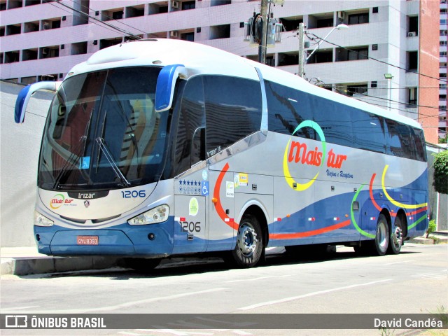 Mais Tur Turismo 1206 na cidade de Fortaleza, Ceará, Brasil, por David Candéa. ID da foto: 10586098.