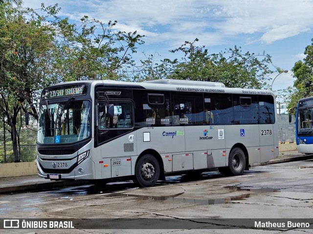 Expresso CampiBus 2378 na cidade de Campinas, São Paulo, Brasil, por Matheus Bueno. Número da foto: #10585211.