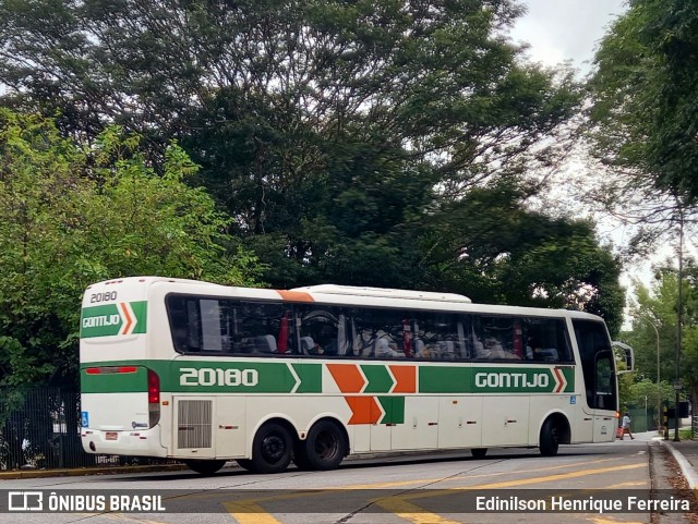 Empresa Gontijo de Transportes 20180 na cidade de São Paulo, São Paulo, Brasil, por Edinilson Henrique Ferreira. Número da foto: #10585874.