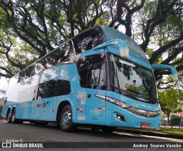 4bus - Cooperativa de Transporte Rodoviário de Passageiros Serviços e Tecnologia - Buscoop 1100 na cidade de Curitiba, Paraná, Brasil, por Andrey  Soares Vassão. Número da foto: #10585253.