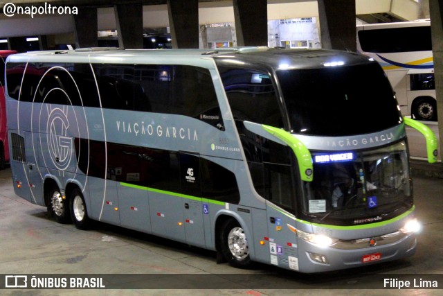 Viação Garcia 8653 na cidade de Curitiba, Paraná, Brasil, por Filipe Lima. Número da foto: #10586725.