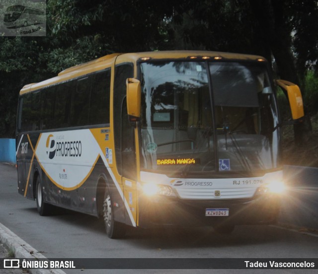 Viação Progresso 36137 na cidade de Volta Redonda, Rio de Janeiro, Brasil, por Tadeu Vasconcelos. ID da foto: 10535621.