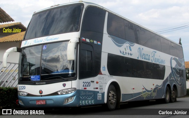 N Tur - Neuza Turismo 2220 na cidade de Caldas Novas, Goiás, Brasil, por Carlos Júnior. Número da foto: #10536762.