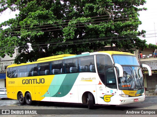 Empresa Gontijo de Transportes 17360 na cidade de Pirapora, Minas Gerais, Brasil, por Andrew Campos. ID da foto: 10535146.