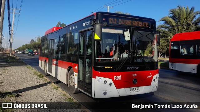 Buses Vule 2068 na cidade de Maipú, Santiago, Metropolitana de Santiago, Chile, por Benjamín Tomás Lazo Acuña. Número da foto: #10538081.