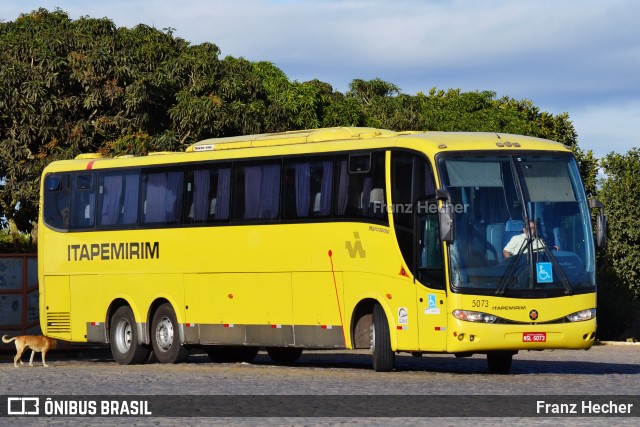 Viação Itapemirim 5073 na cidade de Vitória da Conquista, Bahia, Brasil, por Franz Hecher. Número da foto: #10536522.