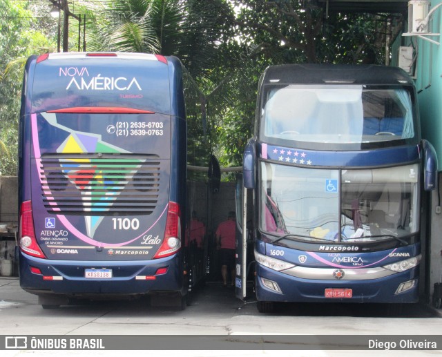 Nova América Turismo 1600 na cidade de Itaboraí, Rio de Janeiro, Brasil, por Diego Oliveira. ID da foto: 10535349.