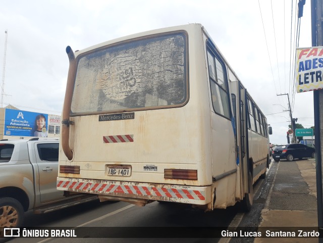 Ônibus Particulares 1401 na cidade de Ji-Paraná, Rondônia, Brasil, por Gian Lucas  Santana Zardo. ID da foto: 10535448.