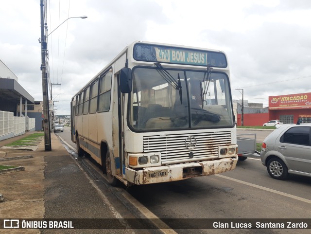 Ônibus Particulares 1401 na cidade de Ji-Paraná, Rondônia, Brasil, por Gian Lucas  Santana Zardo. ID da foto: 10535443.