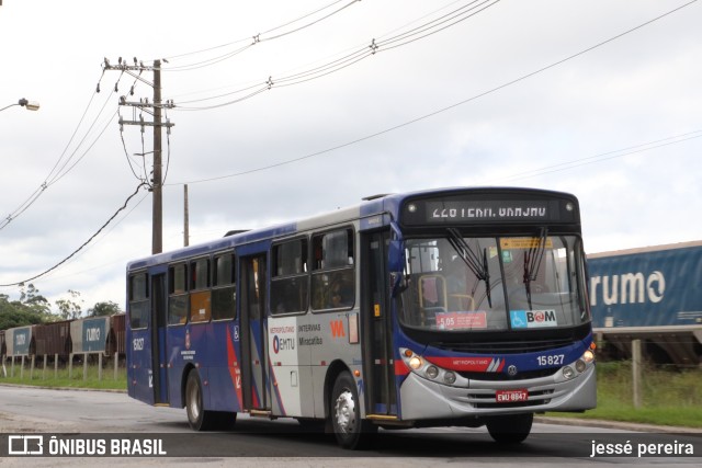 Viação Miracatiba 15.827 na cidade de Embu-Guaçu, São Paulo, Brasil, por jessé pereira. Número da foto: #10535474.