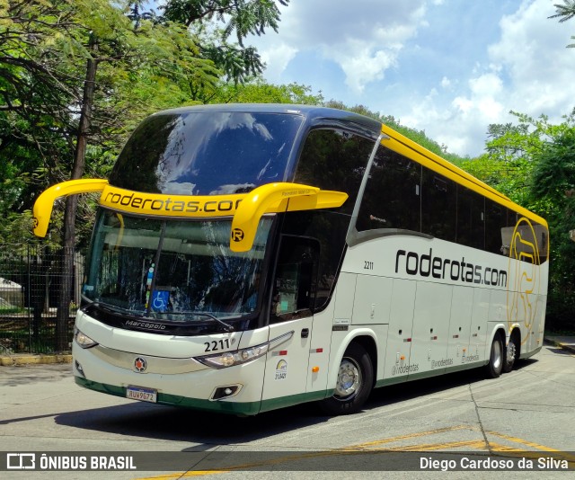 RodeRotas - Rotas de Viação do Triângulo 2211 na cidade de São Paulo, São Paulo, Brasil, por Diego Cardoso da Silva. Número da foto: #10535659.