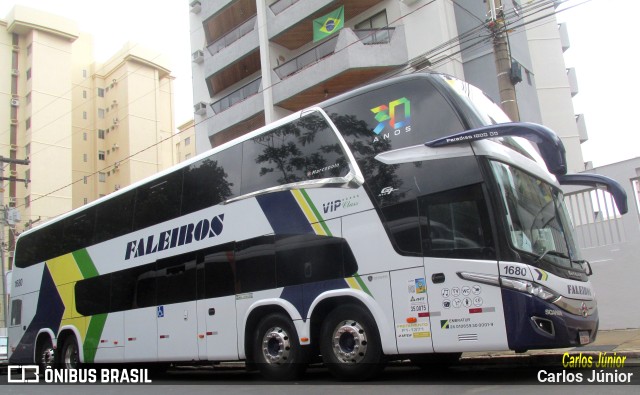 Faleiros Turismo 1680 na cidade de Caldas Novas, Goiás, Brasil, por Carlos Júnior. Número da foto: #10537011.