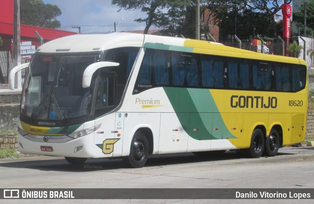 Empresa Gontijo de Transportes 18620 na cidade de Natal, Rio Grande do Norte, Brasil, por Danilo Vitorino Lopes. Número da foto: #10537957.