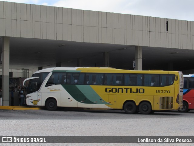 Empresa Gontijo de Transportes 18370 na cidade de Caruaru, Pernambuco, Brasil, por Lenilson da Silva Pessoa. ID da foto: 10535983.