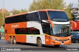 Buses Hualpén 889 na cidade de Lo Barnechea, Santiago, Metropolitana de Santiago, Chile, por Franz Hecher. Número da foto: #10536482.