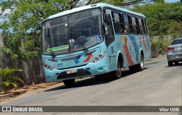 Auto Viação São José 12011 na cidade de Fortaleza, Ceará, Brasil, por Vitor UDB.. Número da foto: #10587091.