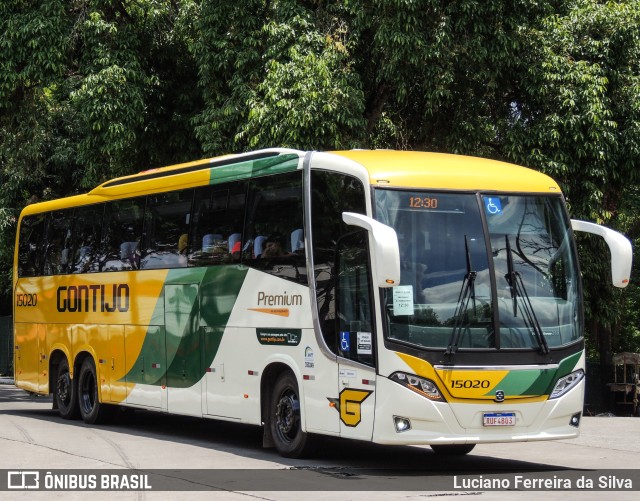 Empresa Gontijo de Transportes 15020 na cidade de São Paulo, São Paulo, Brasil, por Luciano Ferreira da Silva. ID da foto: 10588305.