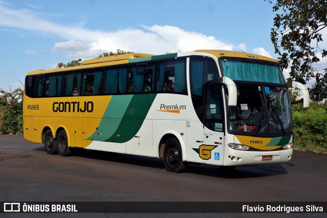 Empresa Gontijo de Transportes 14865 na cidade de Montes Claros, Minas Gerais, Brasil, por Flavio Rodrigues Silva. Número da foto: #10589483.