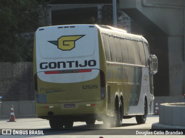 Empresa Gontijo de Transportes 12125 na cidade de Belo Horizonte, Minas Gerais, Brasil, por Douglas Célio Brandao. ID da foto: 10588730.