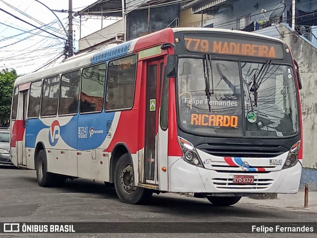 Viação Pavunense B32840 na cidade de Rio de Janeiro, Rio de Janeiro, Brasil, por Felipe Fernandes. Número da foto: #10589091.