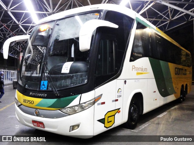 Empresa Gontijo de Transportes 18750 na cidade de São Paulo, São Paulo, Brasil, por Paulo Gustavo. ID da foto: 10587637.